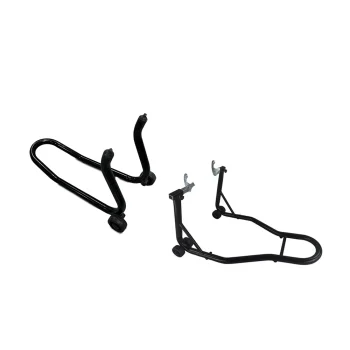 Motorcycle Race Stands Set for motorcycles - Black